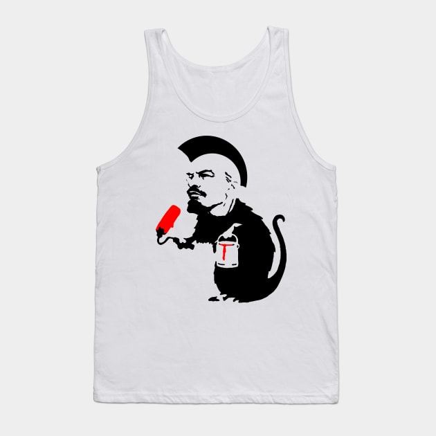 lenin rat Tank Top by vivalarevolucio